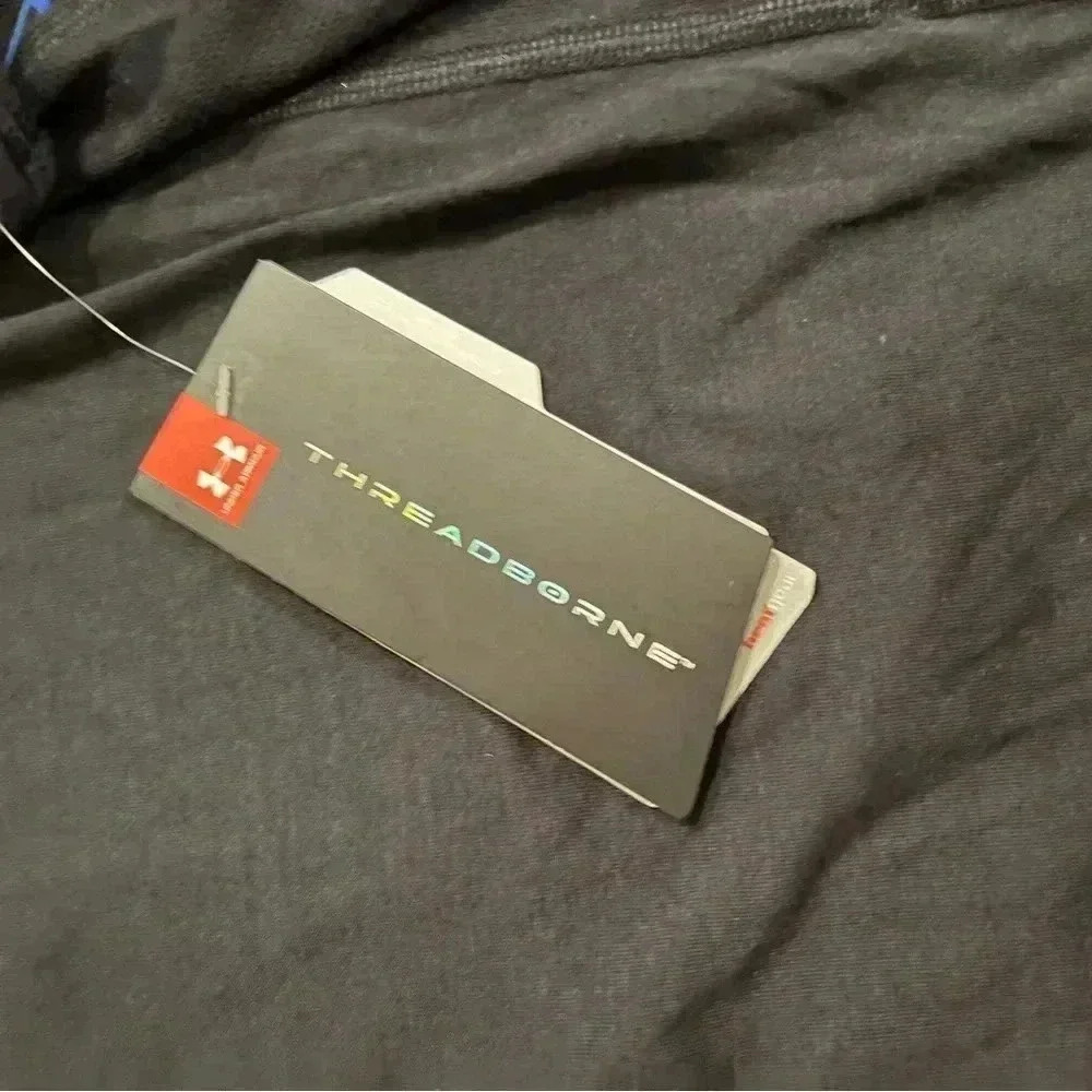 NWT Under Armour Men’s Harlem Run Mesh Tank Black S - Picture 5 of 6